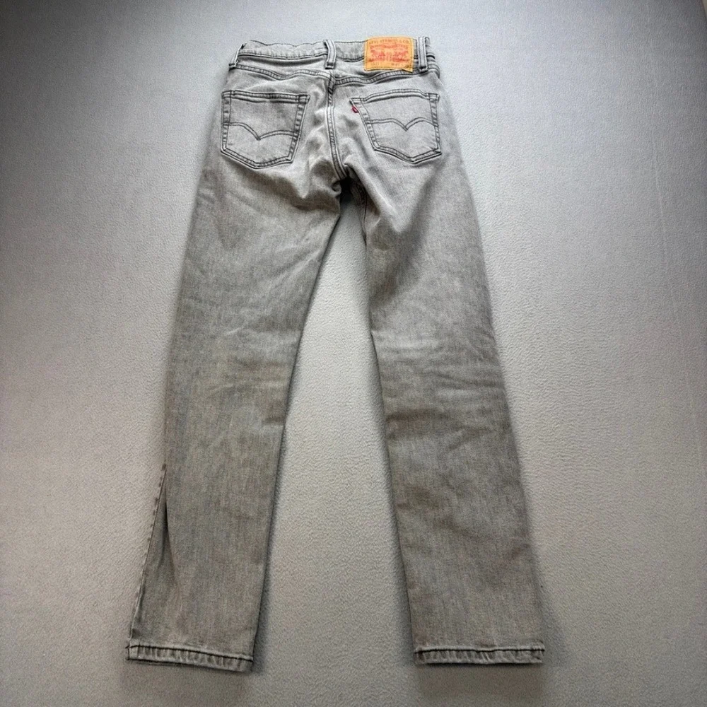 Levis 511 Slim Fit Jeans Mens 27x29 (FIT 25x27) Gray Denim Streetwear Classic
